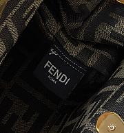 Fendi First Small Gold Laminated Leather Bag 26×9.5×18cm - 2