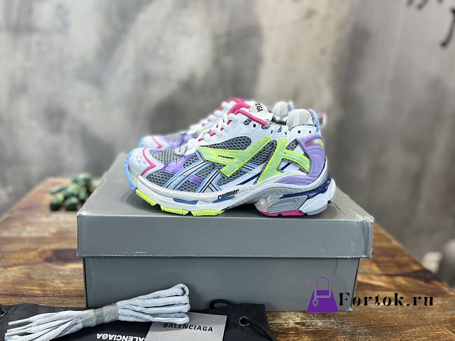 Balenciaga Women's Runner Trainer in Grey - 1