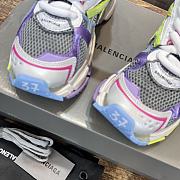 Balenciaga Women's Runner Trainer in Grey - 4
