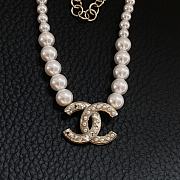 Chanel Pearl Split Necklace - 1