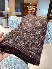 Gucci Scarf in Brown 55x190cm - 4