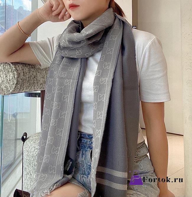 Gucci Scarf in Grey 55x190cm - 1