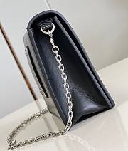Louis Vuitton Twist handbag in Black Silver Buckle M68750 19x13.5x4.2cm - 3