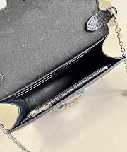Louis Vuitton Twist handbag in Black Silver Buckle M68750 19x13.5x4.2cm - 4