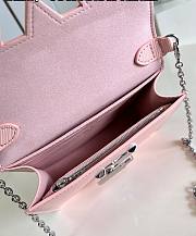 Louis Vuitton Twist handbag in Pink Silver Buckle M68750 19x13.5x4.2cm - 5