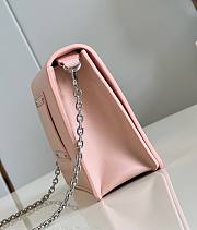 Louis Vuitton Twist handbag in Pink Silver Buckle M68750 19x13.5x4.2cm - 3