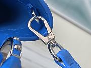 Louis Vuitton Capucines Ostrich Leather Bag in Blue M95393 27x21x10cm - 5