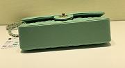 Chanel Classic Flap Bag Lambskin Leather Green 25cm - 2