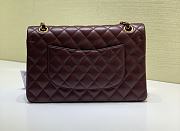 Chanel Classic Flap Bag Lambskin Leather Red 25cm - 6