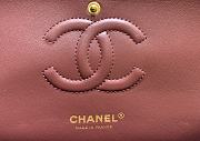 Chanel Classic Flap Bag Lambskin Leather Red 25cm - 2