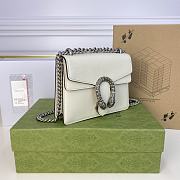 Gucci Dionysus Small Shoulder Bag in White 20x15.5x5cm - 5