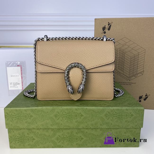 Gucci Dionysus Small Shoulder Bag in Brown 20x15.5x5cm - 1