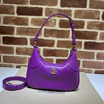 Gucci Cosmogonie Shoulder Bag in Purple 731817 25x19x7cm