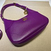 Gucci Cosmogonie Shoulder Bag in Purple 731817 25x19x7cm - 5