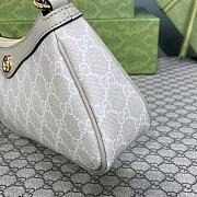 Gucci White Double G Ophidia Shoulder Bag 735145 25x15x6.5cm - 5