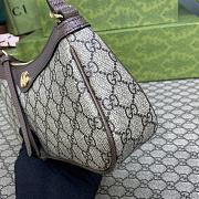 Gucci Beige Double G Ophidia Shoulder Bag 735145 25x15x6.5cm - 6