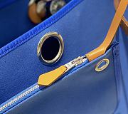 Hermes Herbag Zip Bag Blue Brown 31cm - 5