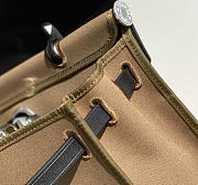 Hermes Herbag Zip Bag Brown Black 31cm - 3