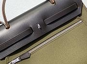 Hermes Herbag Zip Bag Green Black 31cm - 4