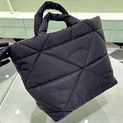 Prada Padded Re-nylon Tote Bag in Black 40x38x16cm - 2