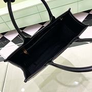 Prada Symbole Bag With Topstitching Bag in Black 33x28x11cm - 4