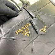 Prada Symbole Bag With Topstitching Bag in Black 33x28x11cm - 3