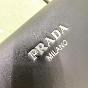 Prada Leather Bag in Black 25x13x13.5cm - 5