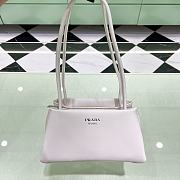 Prada Leather Bag in White 25x13x13.5cm - 1