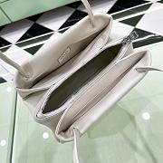 Prada Leather Bag in White 25x13x13.5cm - 4