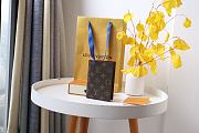 Louis Vuitton Monogram Brown Passport Holder M64501 10x14x2.5cm - 1