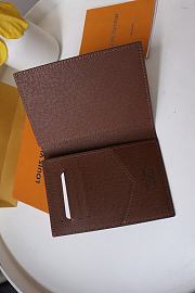 Louis Vuitton Monogram Brown Passport Holder M64501 10x14x2.5cm - 4