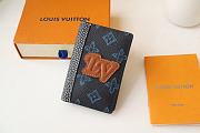 Louis Vuitton Pocket Organizer Wallet M81789 7.5x11.1x1cm - 1