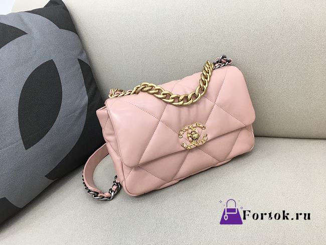 Chanel Flap Bag Pink 30cm - 1