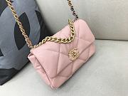 Chanel Flap Bag Pink 30cm - 3