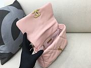 Chanel Flap Bag Pink 30cm - 2