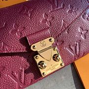 Louis Vuitton Pochette Metis Monogram Empreinte Leather Wallet M62458 19x10.5x2.5cm - 2