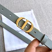 Dior Belt in Green  - 5