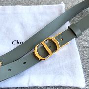 Dior Belt in Green  - 3
