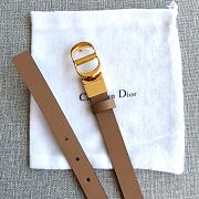 Dior Belt in Brown - 5