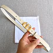 Dior Belt in White - 1