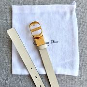 Dior Belt in White - 4