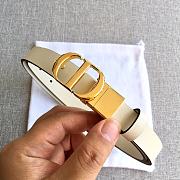 Dior Belt in White - 6