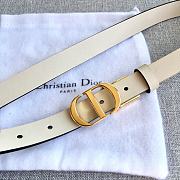 Dior Belt in White - 5