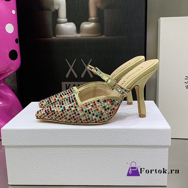 Dior Capture Heeled Mule Multicolor - 1