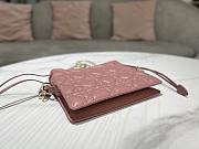 Dior Lady Mini Bag in Pink 19x13x5cm - 4
