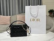 Dior Lady Mini Bag in Black 19x13x5cm - 1