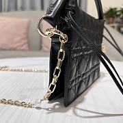 Dior Lady Mini Bag in Black 19x13x5cm - 5