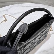 Dior Lady Mini Bag in Black 19x13x5cm - 4