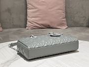 Dior Lady D-Joy Bag in Grey 26x13.5x5cm - 2