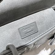 Dior Lady D-Joy Bag in Grey 26x13.5x5cm - 6